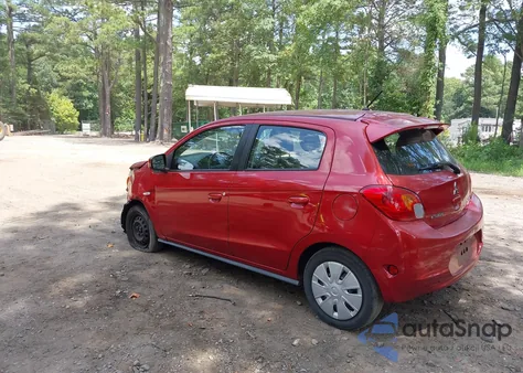 2015 Mitsubishi Mirage De из США, поврежденный, VIN ML32A3HJ1FH049161